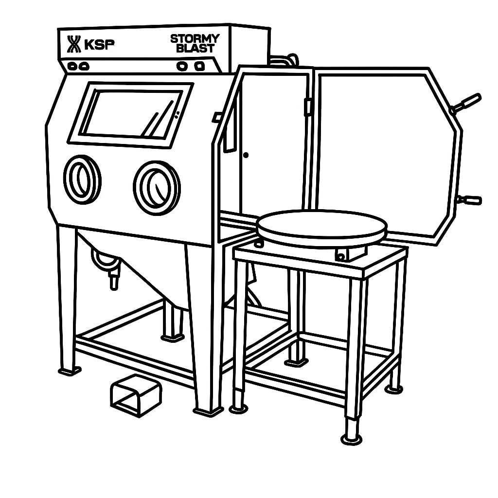 Machines industrielles de sablage Konya