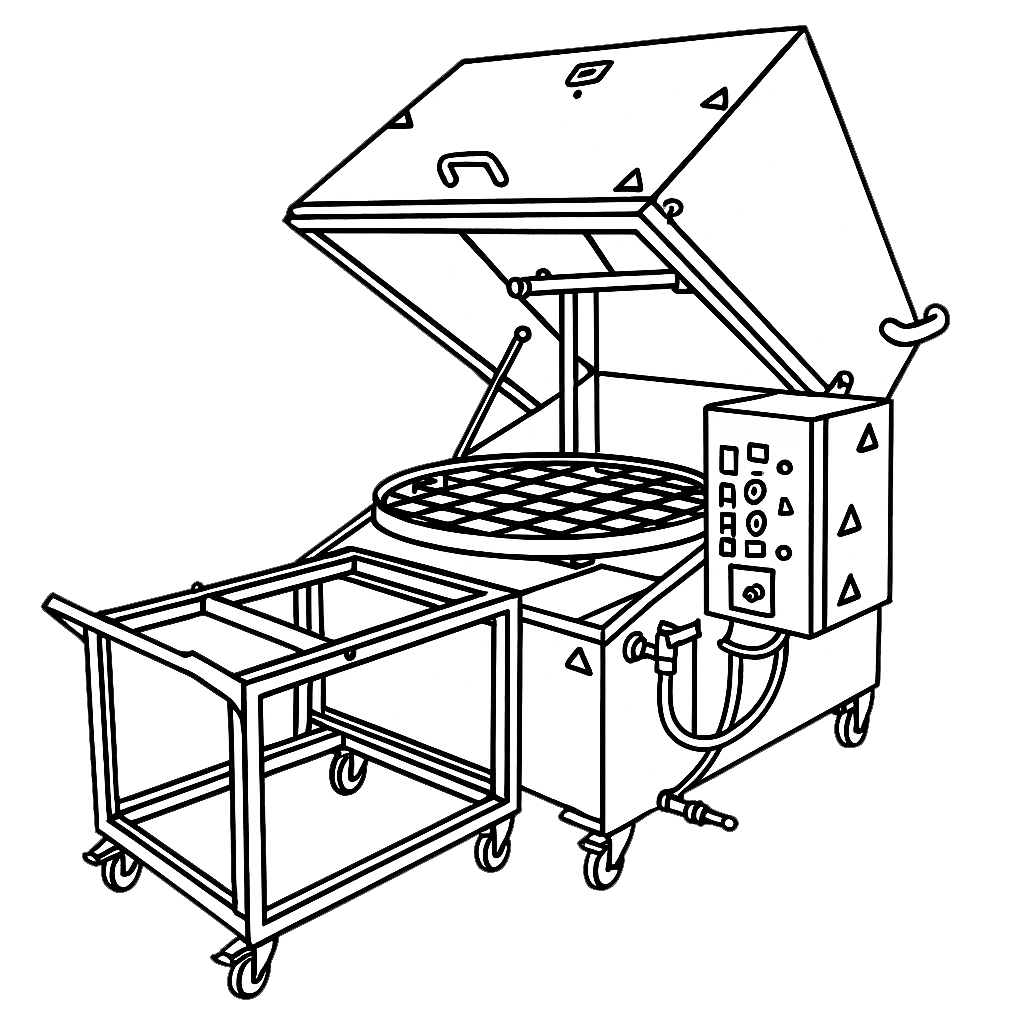 Machines standards de lavage de pièces industrielles Konya
