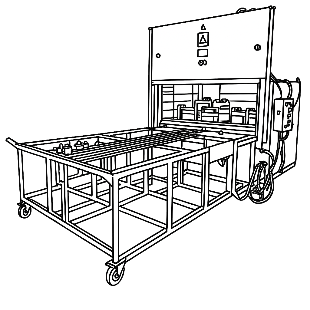 Machines de lavage de pièces industrielles à base de solvants Konya